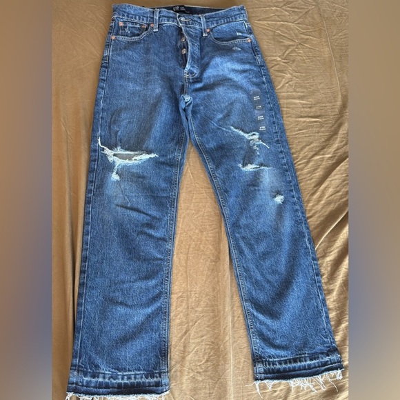 GAP High Rise  cheeky Straight Jeans - Picture 1 of 4